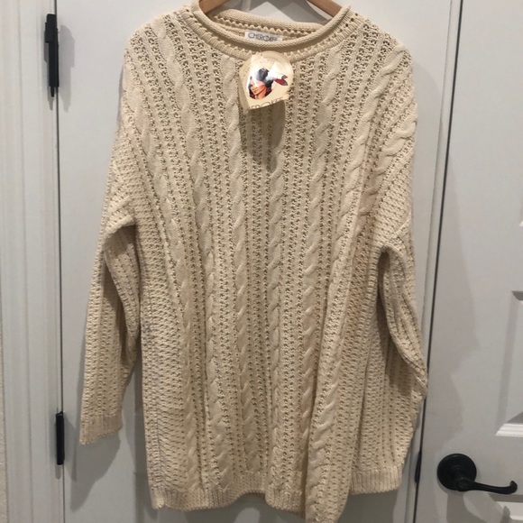 Cherokee | Sweaters | Nwt Cherokee Womens Cable Knit Sweater Large |  Poshmark